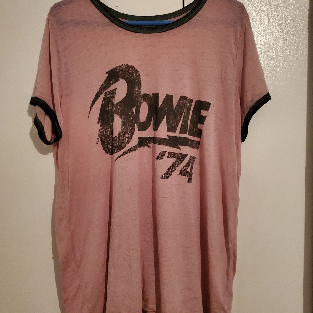 David Bowie Burnout Tee